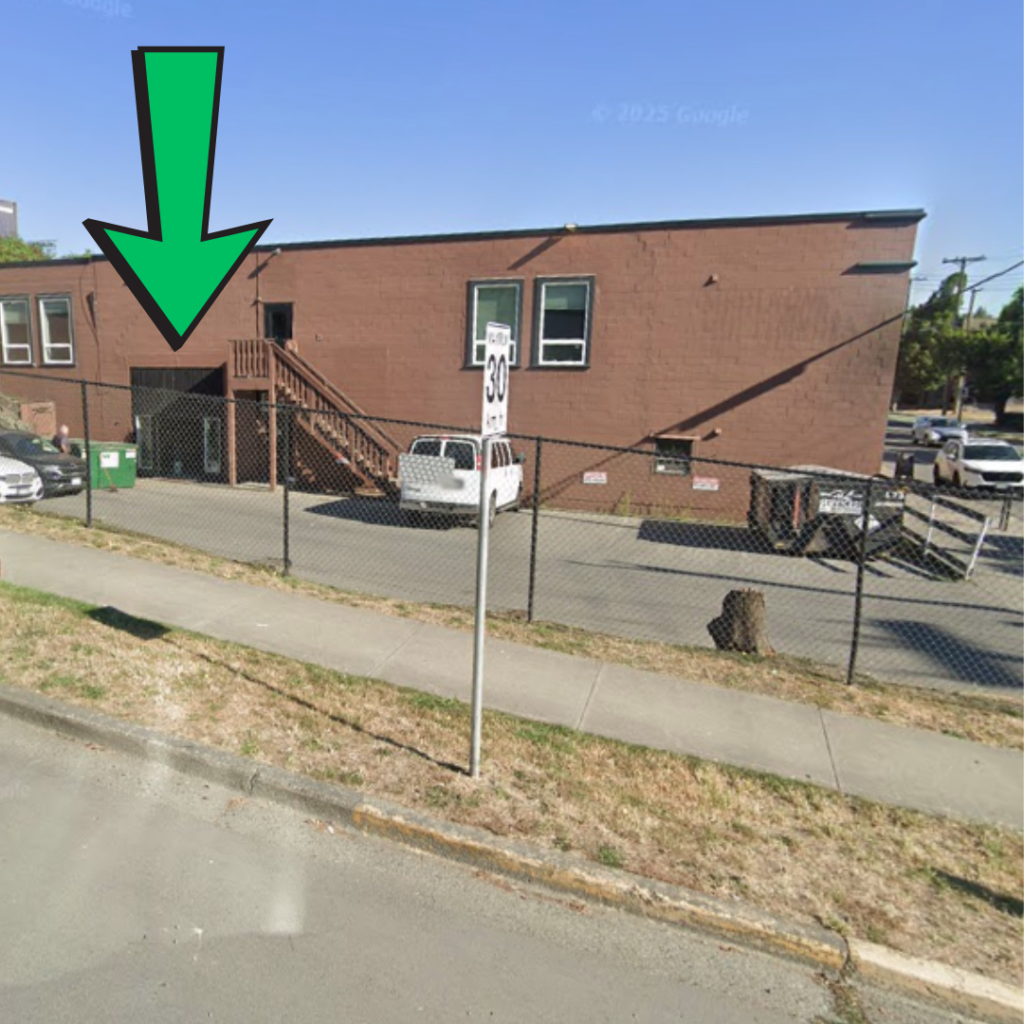 Victoria Lapidary and Mineral Society Entrance